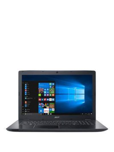 Acer Aspire E 17, Intel&Reg; Core&Trade; I5, 8Gb Ram, 1Tb Hard Drive, 17.3 Inch Laptop With Optional Microsoft Office 365 Home - Black - Laptop Only